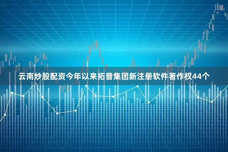 云南炒股配资今年以来拓普集团新注册软件著作权44个