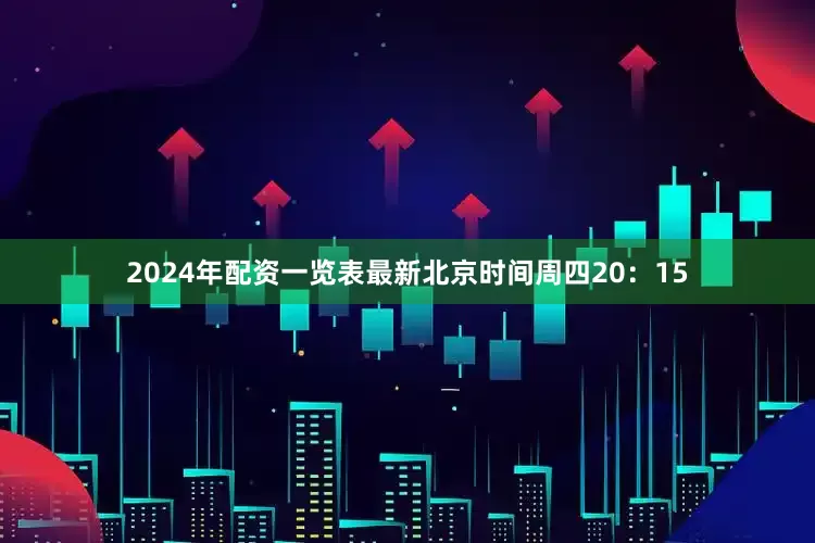 2024年配资一览表最新　　北京时间周四20：15